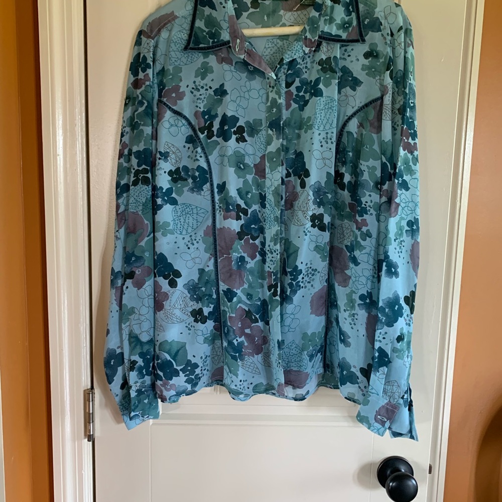 Lemon grass studio blouse